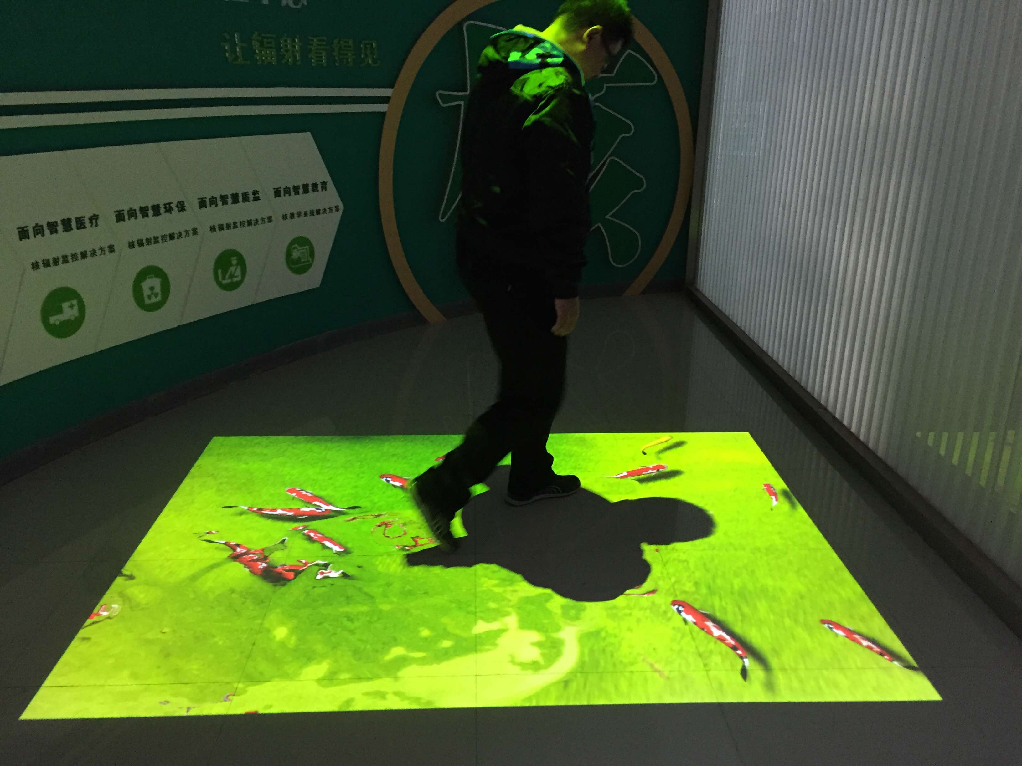 地面互動投影