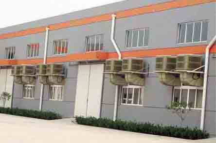 工廠夏季降溫設備