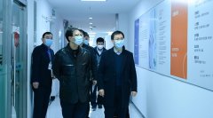 棲霞人民政府區(qū)長王生到科進(jìn)作調(diào)研