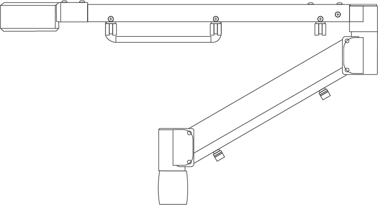 動(dòng)脈硬化檢測(cè)儀輔助支臂